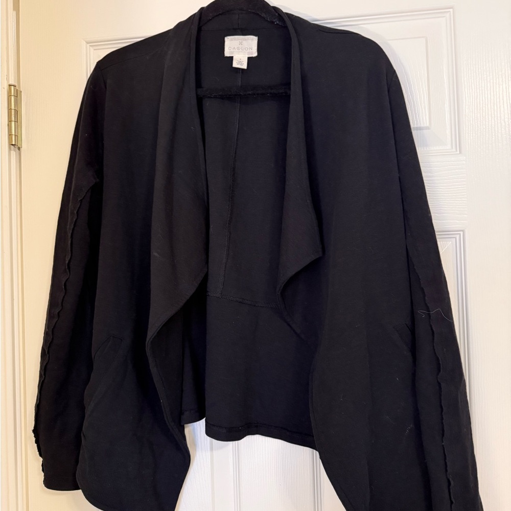 Caslon Black Garment with Label Detail